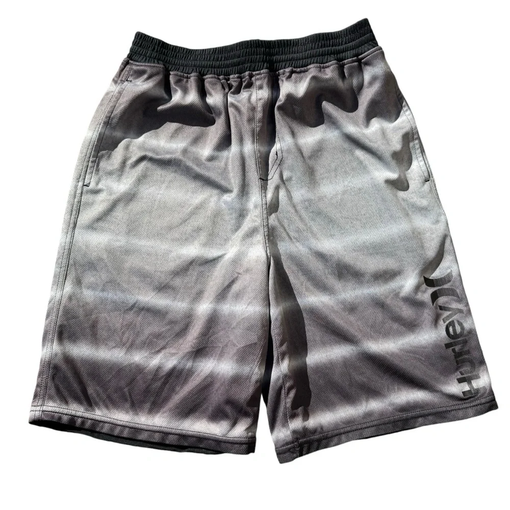 Hurley Men’s Gray Striped Short Size Small